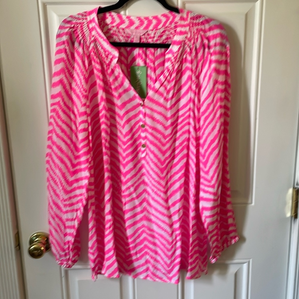 BNWT Lilly Pulitzer silk top
